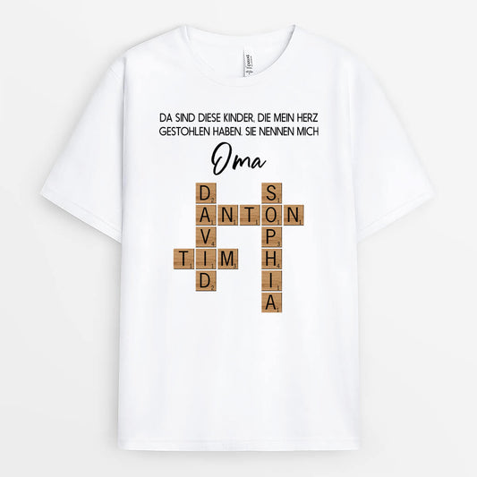3813AGE1 es gibt da diese kinder kreuzwortratsel personalisiertes t shirt fur omas 3813ATE5A