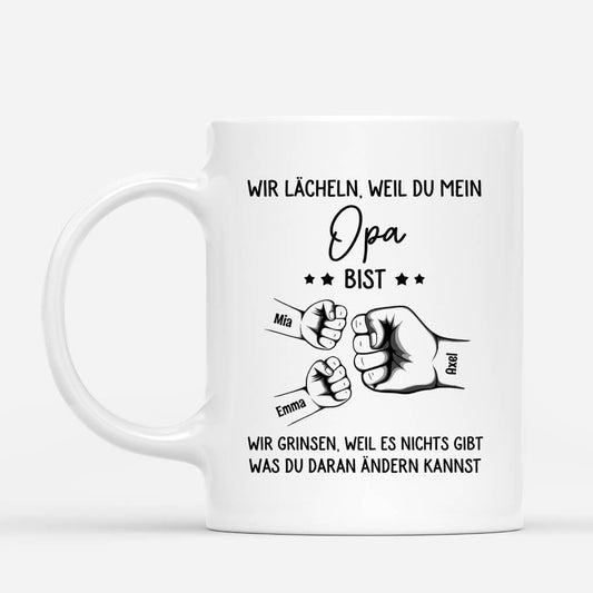 3824MGE1 ich lachle weil du mein papa bist personalisierte tasse fur papas 3824M6H5B