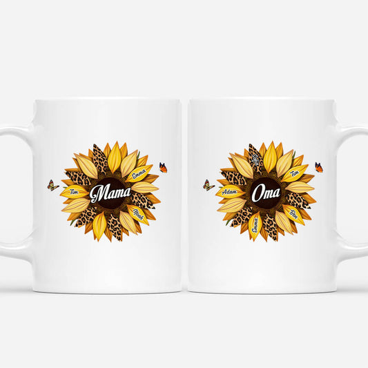 3827MGE1 sonnenblume fur oma mama personalisierte tasse fur frauen 3827M5E3A