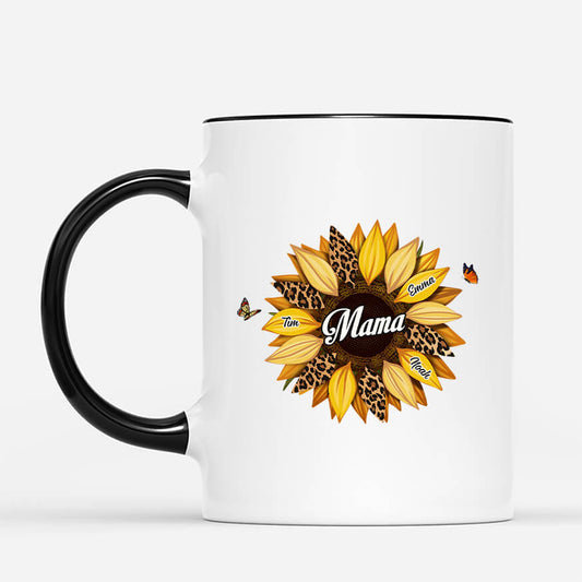 3827MGE2 sonnenblume fur oma mama personalisierte tasse fur frauen 3827M5E3A