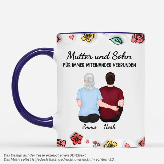 3844MGE2 3d inflated effekt mutter und tochter fur immer verbunden personalisierte tasse fur mamas 3844M_d4a8637e d2a2 453c 9835 7e8b719ee861