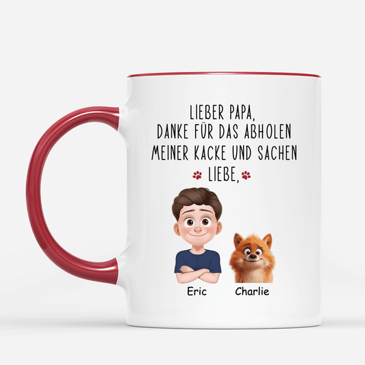 3846MGE2 liebe mama danke fur das abholen unserer kacke und sachen personalisierte tasse fur hundeliebhaber 3846MTN0A_1