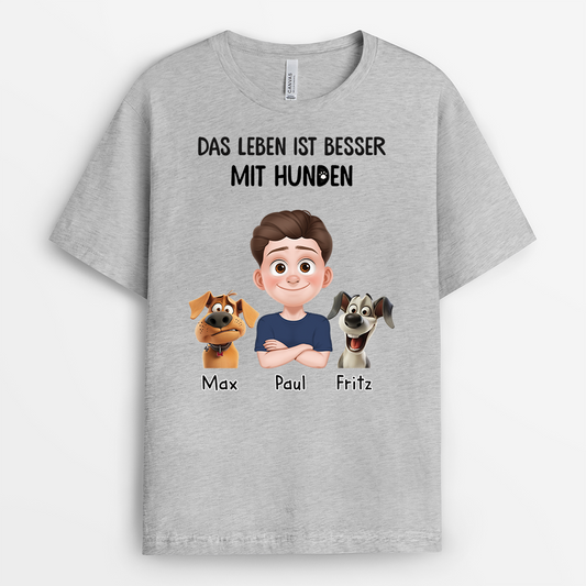 3903AGE2 das leben ist besser mit hunden personalisierte hunde t shirts 3903A5N0C_f3334f5d 6a48 49ee 9f12 35394c90f69e