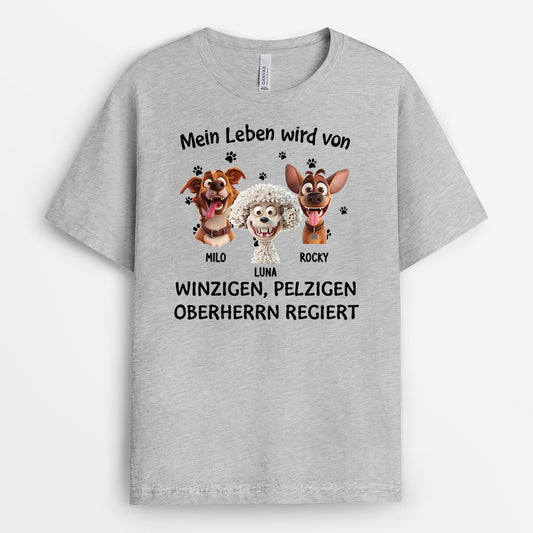 3921AGE2 mein leben wird von winzigen pelzigen oberherren regiert lustiges t shirt hund personalisiert 3921A5K5C_cfca298a a767 44dc aa35 447d74436419