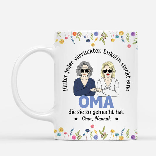 3934MGE1 hinter jeder verruckten tochter steckt eine mama die sie so gemacht hat personalisierte tasse fur mamas omas 3934M6T8A