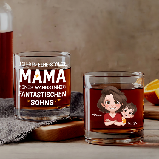 3944IGE1 ich bin eine stolze mama oma_ lustiges whiskyglas fur omas mamas personalisiert 3944I