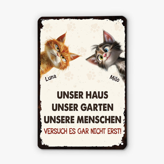 3960EGE1 unser haus personalisiertes turschild fur katzenliebhaber 3960E8L5D_4a6428be 1b57 4e2d 8b1e befd7ca655a2