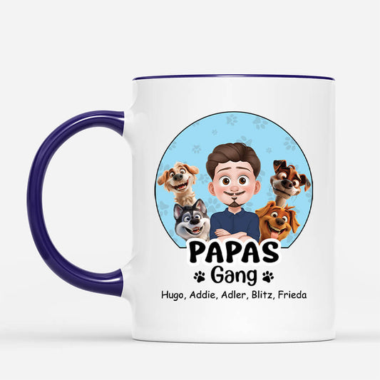 3983MGE2 mamas gang personalisierte tasse fur hundemama cartoon 3983M6K8D