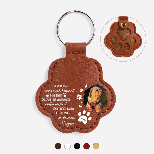 3988AGE1 ich bin fur immer in deinem herzen personalisierte trauergeschenke schlusselanhanger hundehaare_ katze foto 3988ajth5c