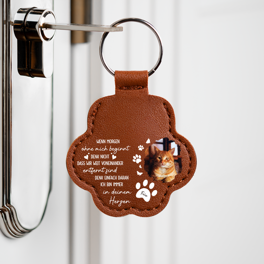 3988AGE2 ich bin fur immer in deinem herzen personalisierte trauergeschenke schlusselanhanger hundehaare_ katze foto 3988ajth5c