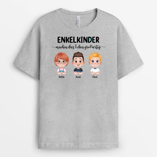 3991AGE2 enkelkinder machen das leben grossartig oma t shirt personalisiert_ 3991ATT0A