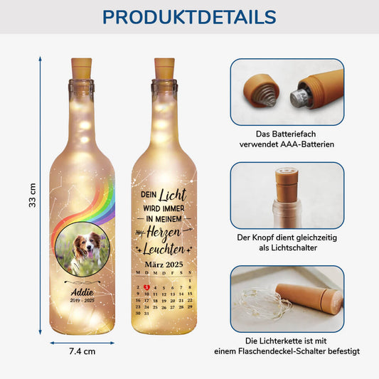3997LGE2 dein licht wird immer in meinem herzen leuchten foto kalender personalisiertes flaschenlicht fur hundeliebhaber zur erinnerung 3997LKK5C_ceaae501 d329 457f 8648 7104834140e0