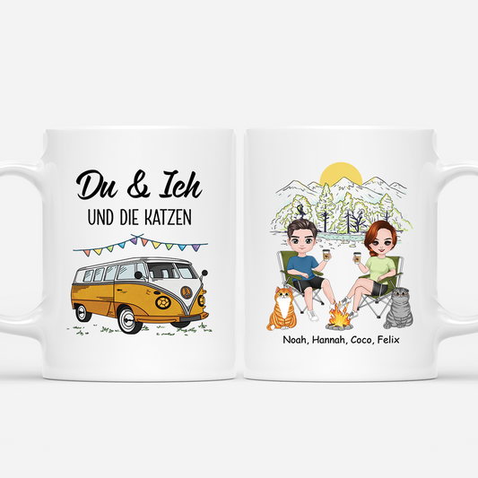 4017MGE1 du ich und die katzen camping katzen tasse personalisiert_ 4017M8H0D