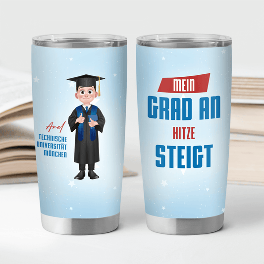 4045TGE2 mein grad an hitze steigt personalisierter thermobecher 20oz fur frauen zur abschlussfeier lustig 4045T5T8A