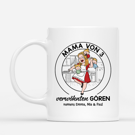 4046MGE1 mama eines verwohnten gors lustige mama tasse personalisiert_ 4046M5H8A