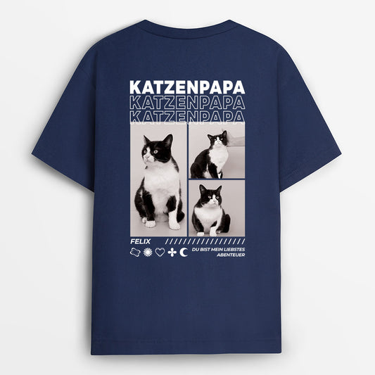 4065AGE1 du bist mein liebstes abenteuer t shirt katze personalisiert mit foto 4065ATM5D
