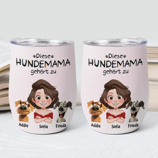 4071TGE2 dieser hundepapa gehort zu personalisierter weinbecher fur hundeliebhaber 4071T8I0C