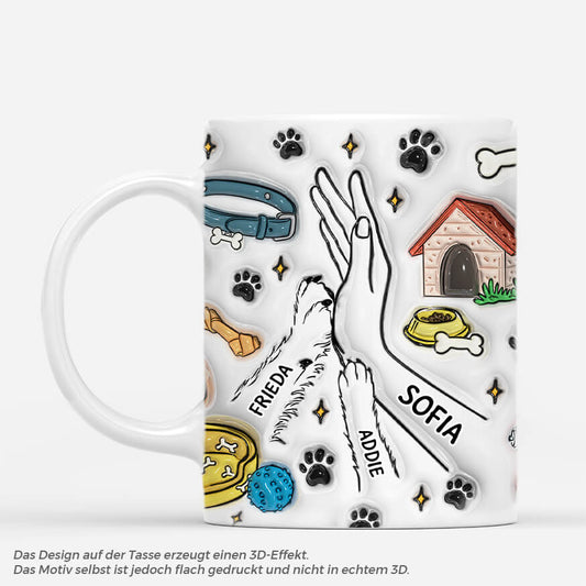 4082MGE1 3d druck effekt high five personalisierte tasse hund_ 4082MKK5C_8e072008 0b15 4b7f b459 2ddfa442de31