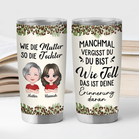 4133TGE2 wie die mutter so die tochter personalisierter thermobecher 20oz fur mamas 4133T6T8A