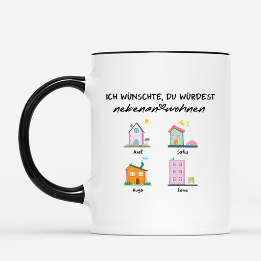 4142MGE2 ich wunschte du wurdest nebenan wohnen personalisierte tasse fur beste freunde 4142M5T3F