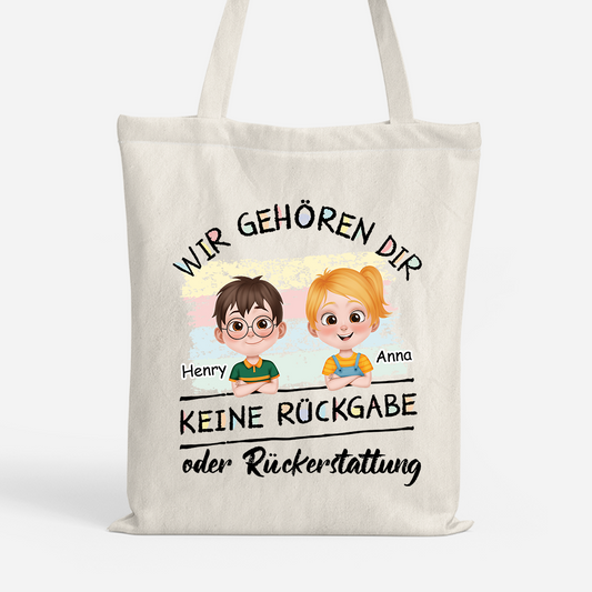 4143BGE1 keine ruckgabe oder ruckerstattung personalisierte tragetasche_ papa lustig 4143B8H0B_dffdd704 802a 4453 9901 f8587797d996