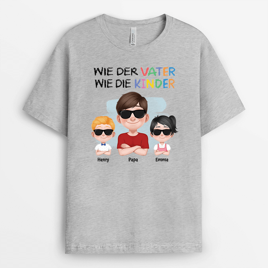 4147AGE2 wie die mutter so die kinder cartoon stivolles mama t shirt personalisiert 4147AKH0A
