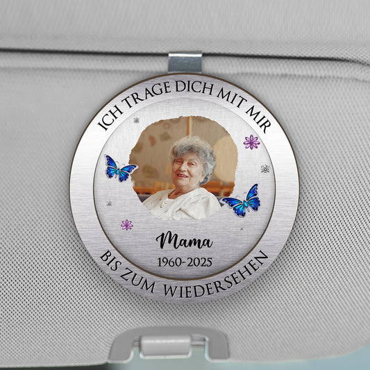 4178GGE1 ich trage dich mit mir personalisierter auto visier clip fur mama zur erinnerung mit foto 4178GTL5A