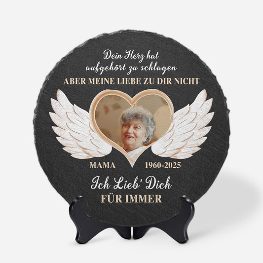 4179QGE1 ich lieb dich fur immer personalisierter gedenkstein fur mama mit foto 4179QTL5A