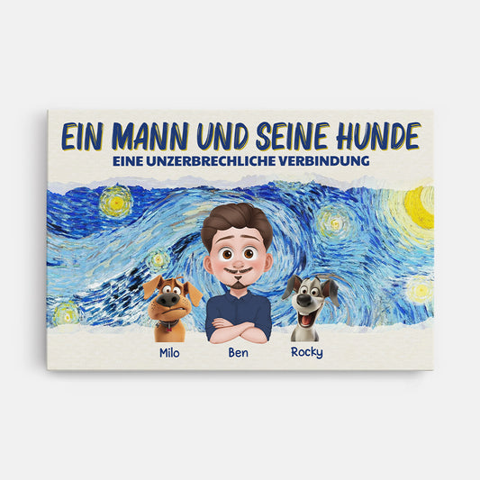 4180CGE1 ein madchen und ihre hunde cartoon personalisierte leinwand hund_ 4180CTK5C_23ab99ea 8b22 4ab5 a92a 4240c6b77eb8