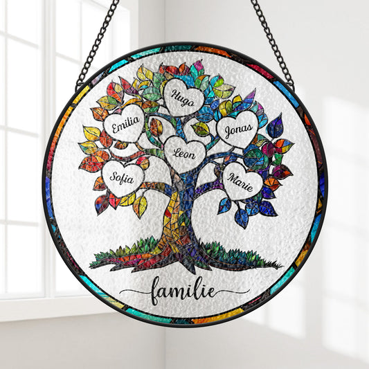 4189UGE1 stammbaum personalisierter buntglas sonnenfanger_ fur die familie 4189U9L5I
