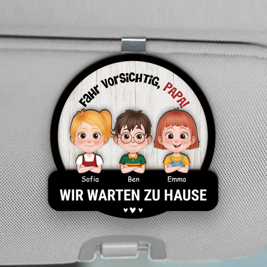 4190GGE1 fahr vorsichtig personalisierter auto visier clip fur mama 4190G9L0B