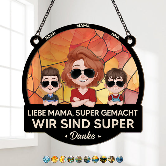 4193UGE1 liebe mama wir sind spitze personalisierter fensterschmuck fur mama 4193U8H0A