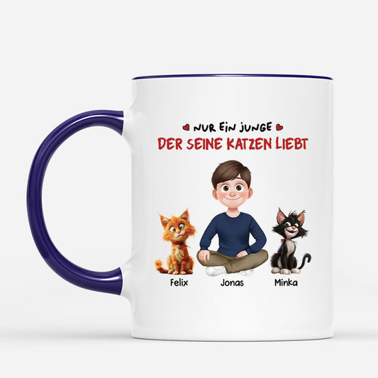 4255MGE2 einfach ein madchen das ihre katzen liebt katzen tasse personalisiert_ 4255M8K0D