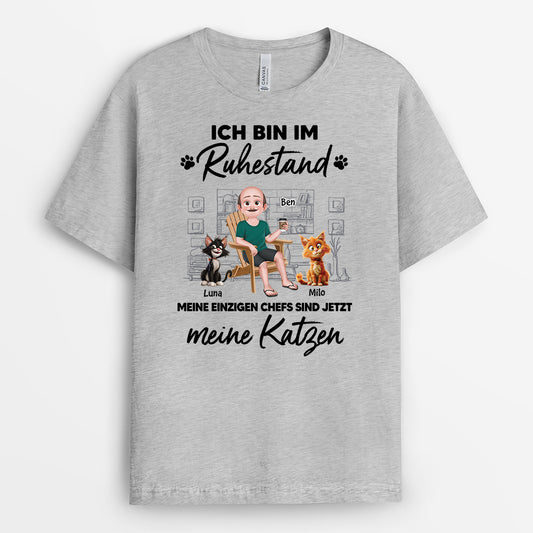 4263AGE2 meine einzigen chefs sind jetzt meine katzen personalisierte katze t shirts 4263ATL0D_a824ad2c 48ae 4459 842b 18a67871dbf9