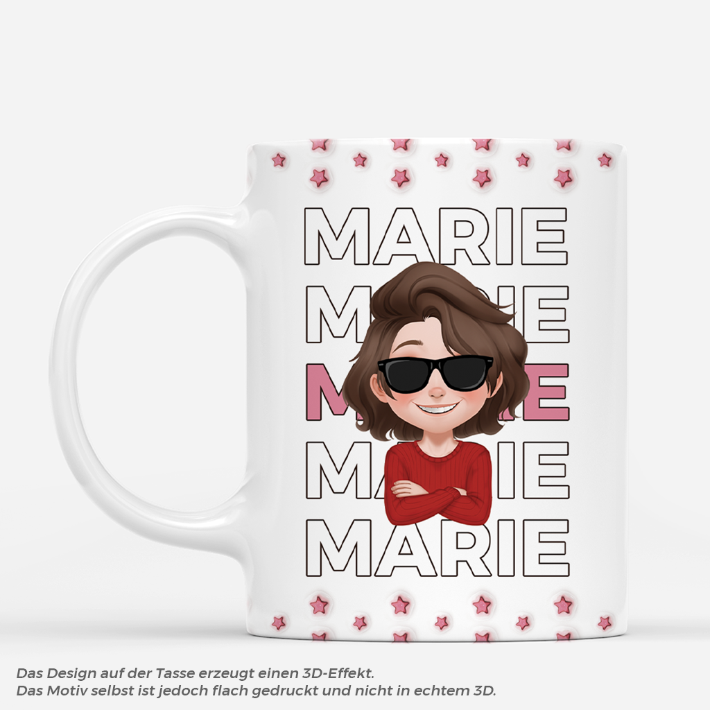 4279MGE1 stilvolle frau personalisierte tasse frauen 4279MKN0A