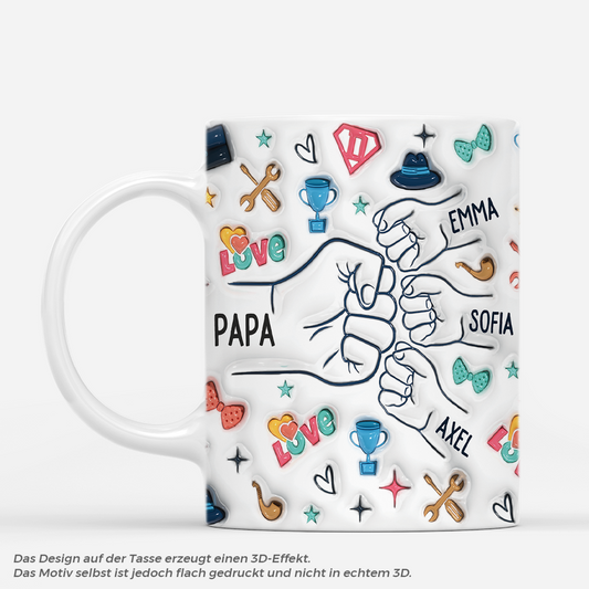 4288MGE1 3d druck effekt faustgruss papa und kinder papa tasse personalisieren_ 4288M8N5B_312923b2 b74e 4613 82fc 82aec45d2174