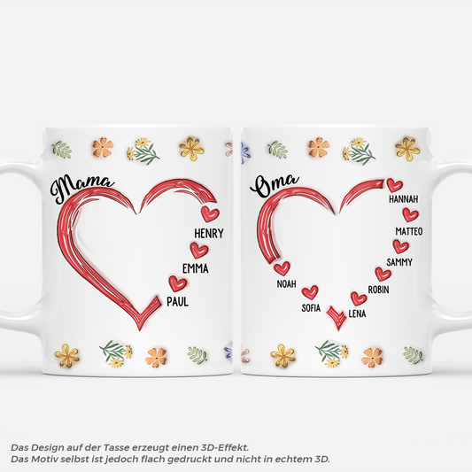 4304MGE1 3d druck effekt herzen blumen oma mama tasse personalisiert_ 4304M