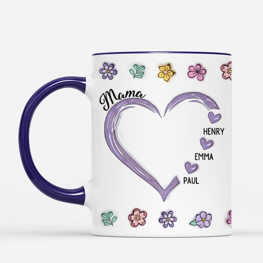 4304MGE2 3d druck effekt herzen blumen oma mama tasse personalisiert_ 4304M