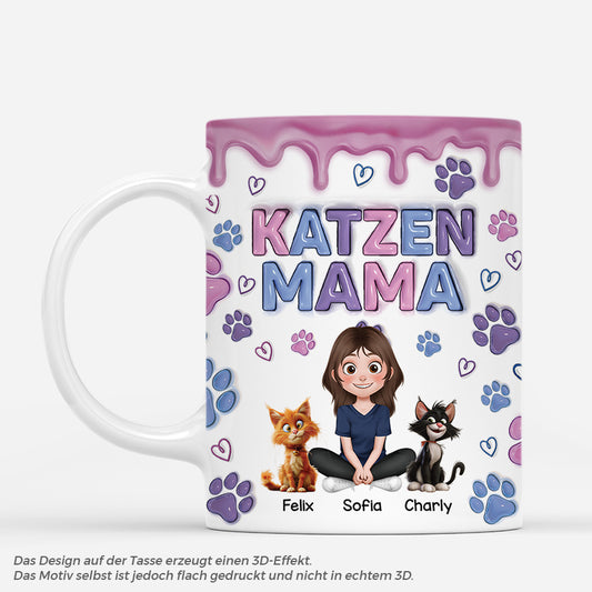 4305MGE1 3d druck effekt katzenmama cartoon katzen tasse personalisiert_ 4305M5K0D