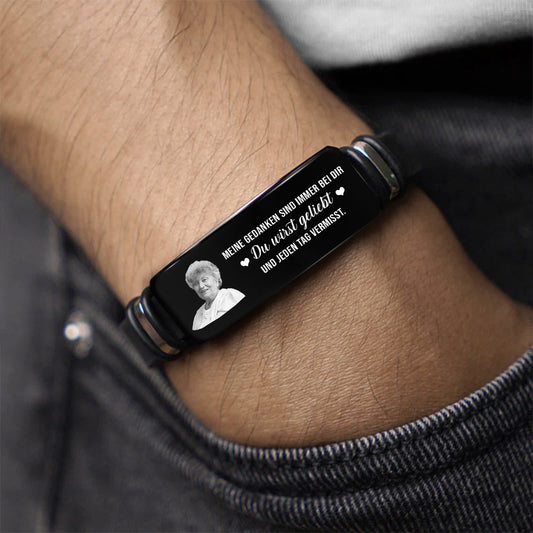 4325JGE2 engel mit pfoten personalisiertes armband mit foto_ zur erinnerung fur haustiere 4325J6N5A