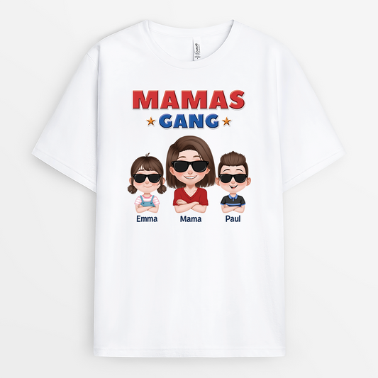 4341AGE2 papas gang kinder cartoon papa t shirt personalisiert 4341A9H0B