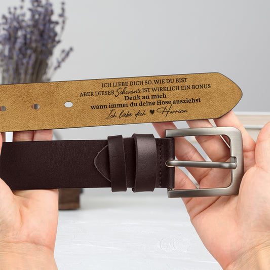 4350JGE2 ich liebe dich so wie du bist lustiger gurtel personalisiert_ fur paare 4350J5M5G