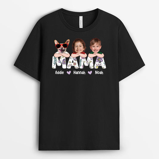 4352AGE1 kinder mit haustiere mama t shirt personalisiert mit gesicht 4352A6L8A_7fb2c2e9 cac3 4696 b71e e91fa89ff3c6