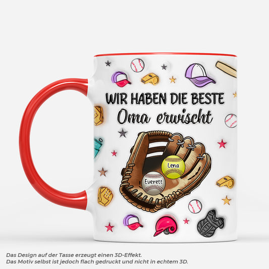 4354MGE2 3d druck effekt wir haben den besten opa papa erwischt baseball personalisierte tasse papa_ 4354M5T3B