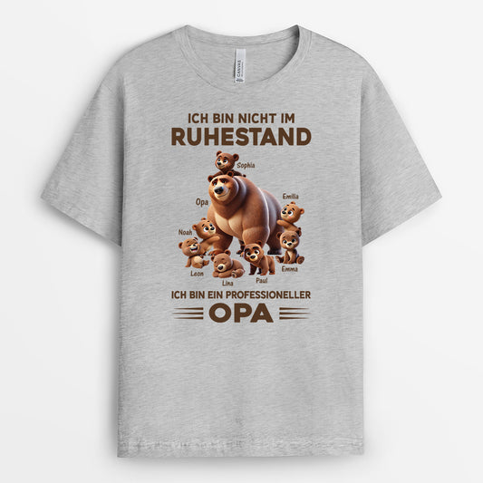 4369AGE2 ich bin professionelle oma bar cartoon oma t shirt personalisiert_ weiss 4369A5M3A