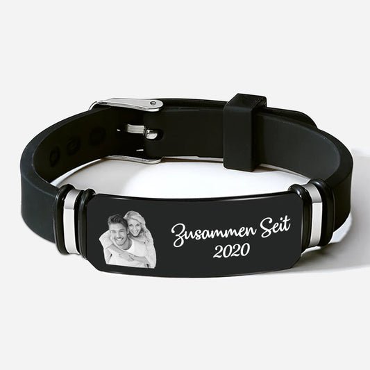 4386JGE1 zusammen seit personalisierte armbander paare_ mit foto 4386J3L5B_0bd3901b 28e1 45e9 aa6b 9a7e3464c698