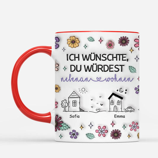 4394MGE2 3d druck effekt ich wunschte du warst naher version 5 beste freunde tasse personalisiert_ 4394M