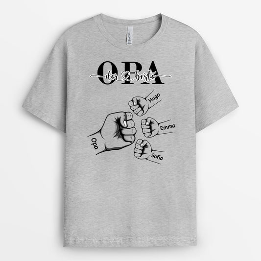 4423AGE2 bester papa aller zeiten faust t shirt papa personalisiert_ 4423A6Q5B