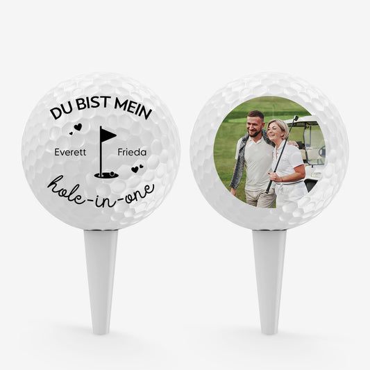 4455KGE1 golf mit foto personalisierter golfball_ fur paar 4455K8TMG