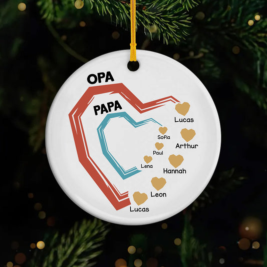 4492OGE1 herzen papa opa personalisierte keramik ornamente_ opa 4492OTMAB